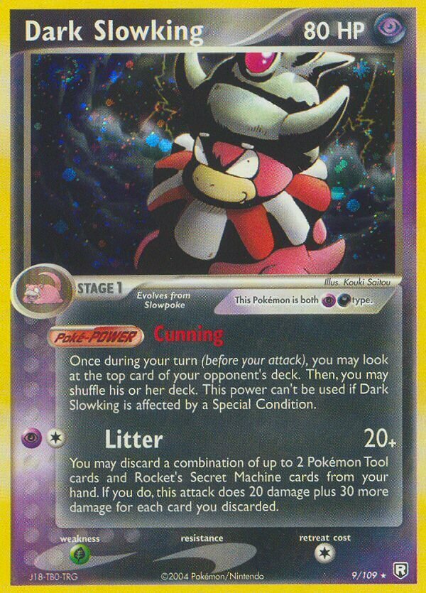 Dark Slowking 009/109 — EX Team Rocket Returns (English Pokémon TCG card)
