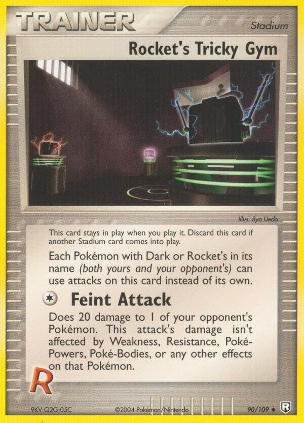 Rocket's Tricky Gym 090/109 — EX Team Rocket Returns (English Pokémon TCG card)