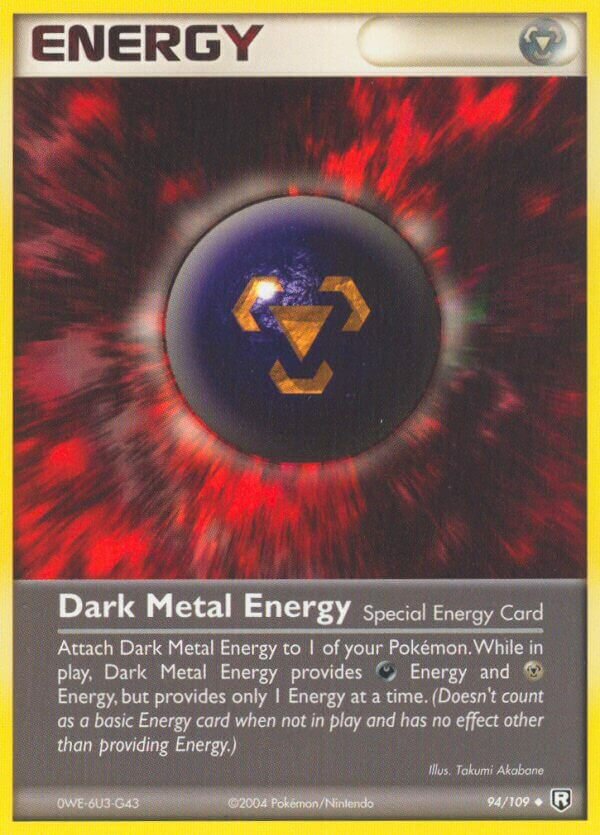 Dark Metal Energy 094/109 — EX Team Rocket Returns (English Pokémon TCG card)