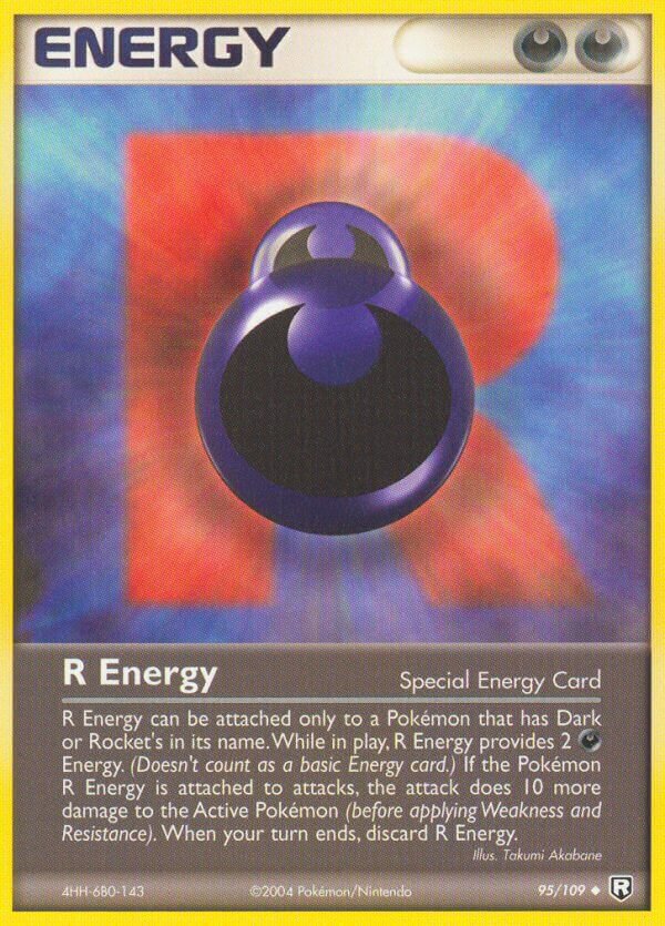 R Energy 095/109 — EX Team Rocket Returns (English Pokémon TCG card)
