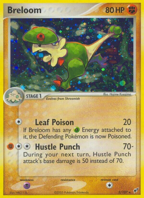 Breloom 003/107 — EX Deoxys (English Pokémon TCG card)