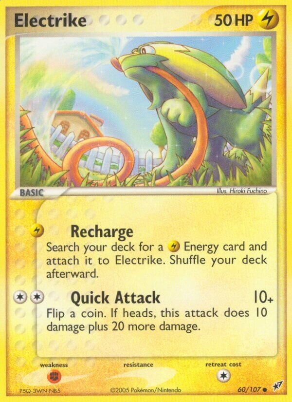 Electrike 060/107 — EX Deoxys (English Pokémon TCG card)