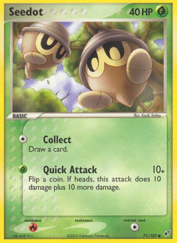 Seedot 071/107 — EX Deoxys (English Pokémon TCG card)