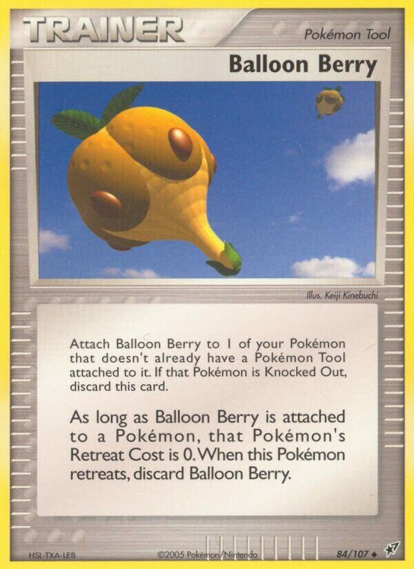 Balloon Berry 084/107 — EX Deoxys (English Pokémon TCG card)