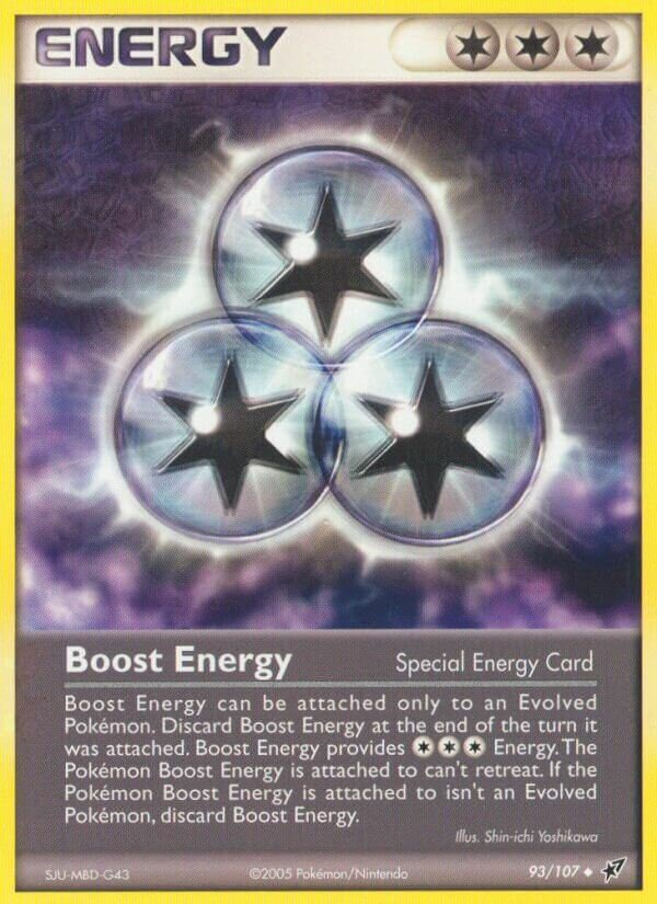 Boost Energy 093/107 — EX Deoxys (English Pokémon TCG card)