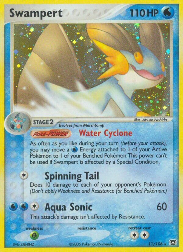 Swampert 011/107 — EX Emerald (English Pokémon TCG card)
