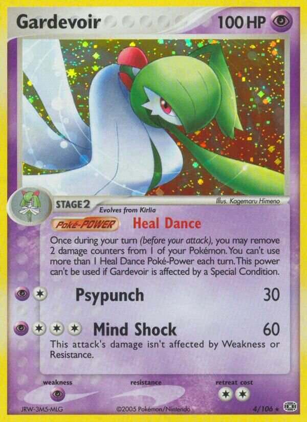 Gardevoir 004/107 — EX Emerald (English Pokémon TCG card)