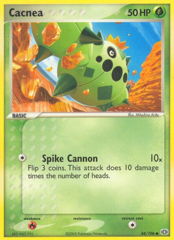Cacnea 044/107 — EX Emerald (English Pokémon TCG card)