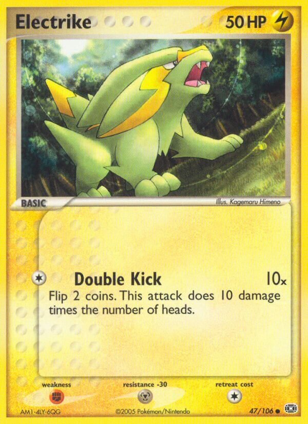 Electrike 047/107 — EX Emerald (English Pokémon TCG card)