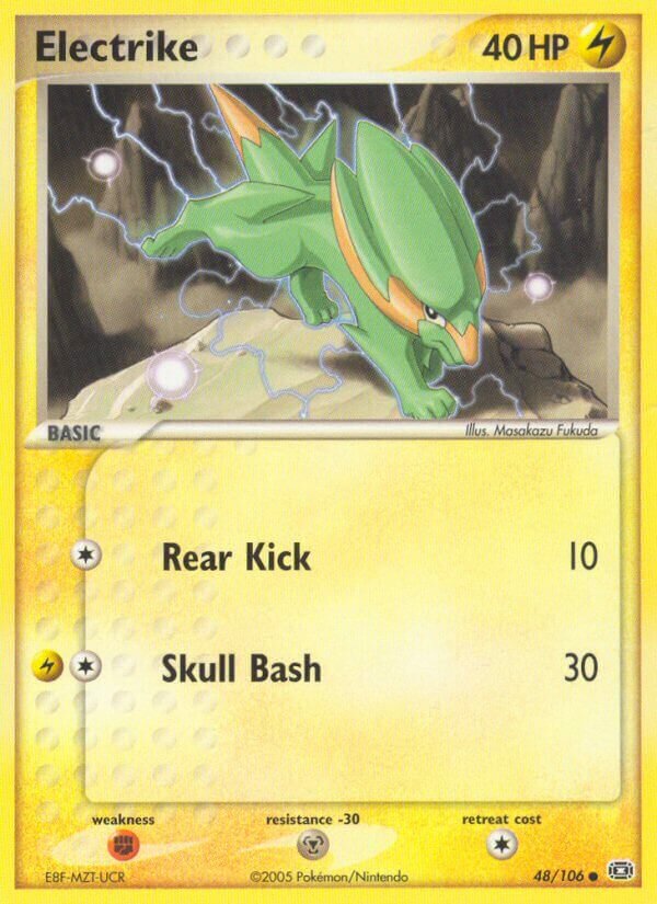 Electrike 048/107 — EX Emerald (English Pokémon TCG card)