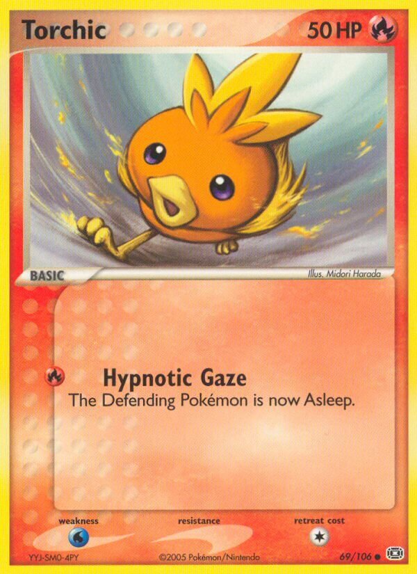 Torchic 069/107 — EX Emerald (English Pokémon TCG card)