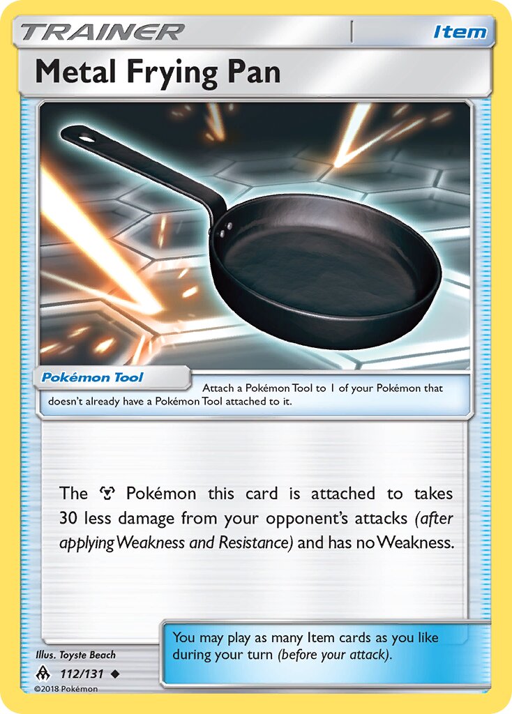 Metal Frying Pan 112/131 — Forbidden Light (English Pokémon TCG card)