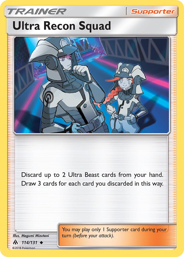 Ultra Recon Squad 114/131 — Forbidden Light (English Pokémon TCG card)