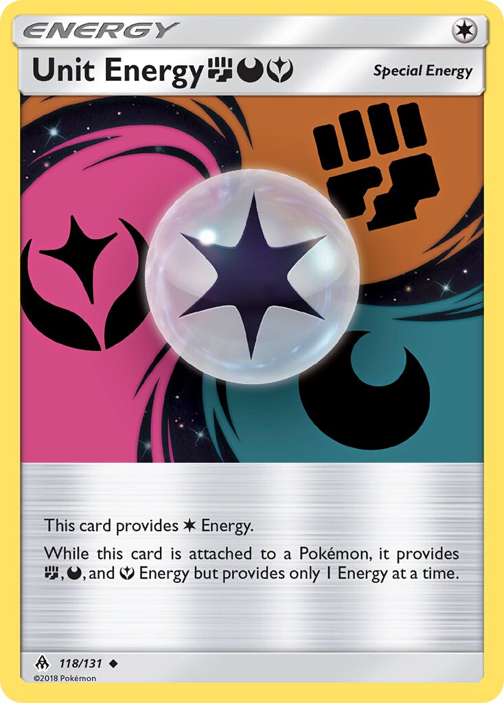 Unit Energy FDF 118/131 — Forbidden Light (English Pokémon TCG card)