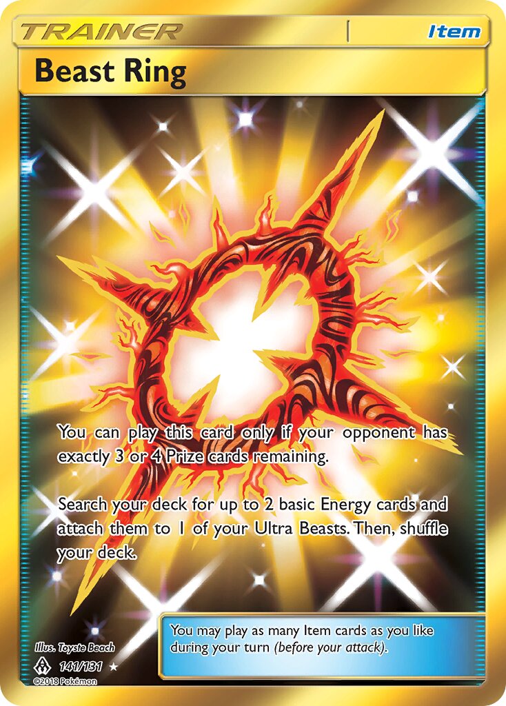 Beast Ring 141/131 — Forbidden Light (English Pokémon TCG card)