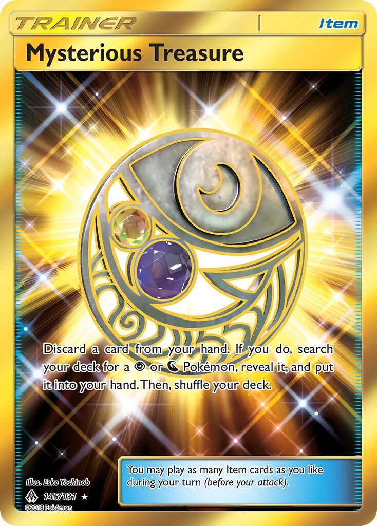 Mysterious Treasure 145/131 — Forbidden Light (English Pokémon TCG card)