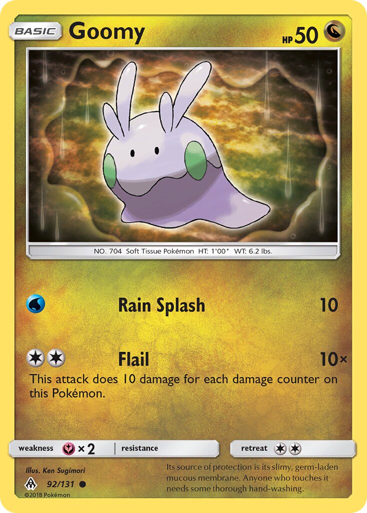 Goomy 092/131 — Forbidden Light (English Pokémon TCG card)
