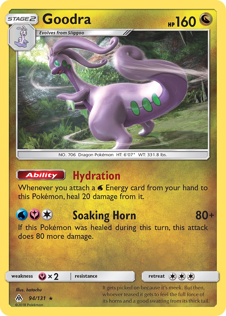 Goodra 094/131 — Forbidden Light (English Pokémon TCG card)