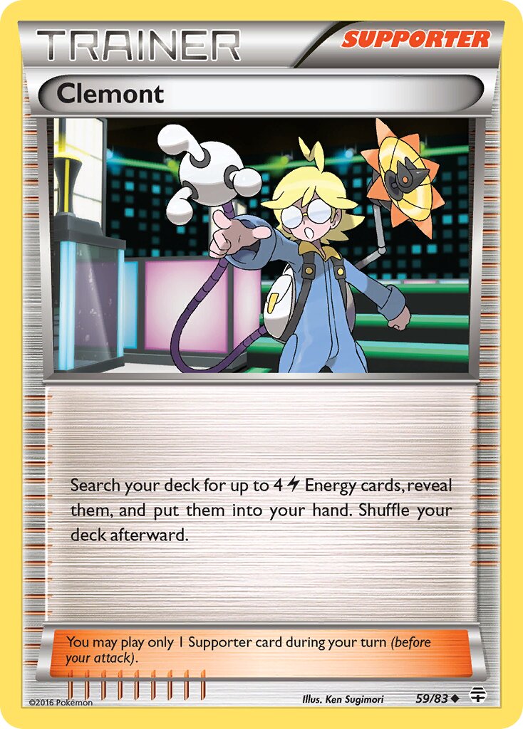 Clemont 059 — Generations (English Pokémon TCG card)