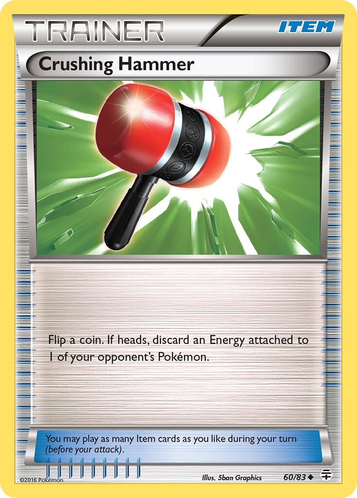 Crushing Hammer 060 — Generations (English Pokémon TCG card)