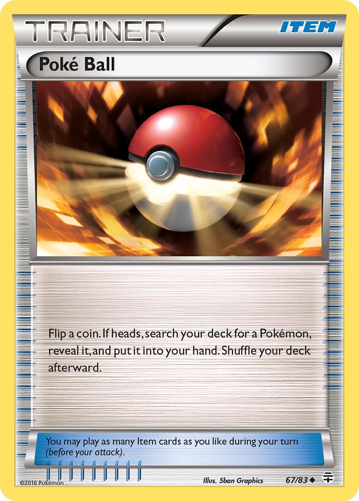 Poké Ball 067 — Generations (English Pokémon TCG card)