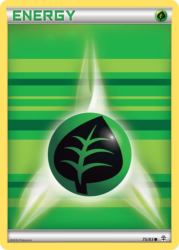 Grass Energy 075 — Generations (English Pokémon TCG card)