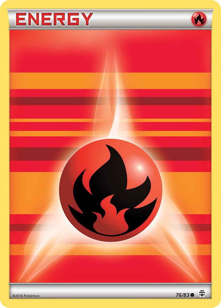 Fire Energy 076 — Generations (English Pokémon TCG card)