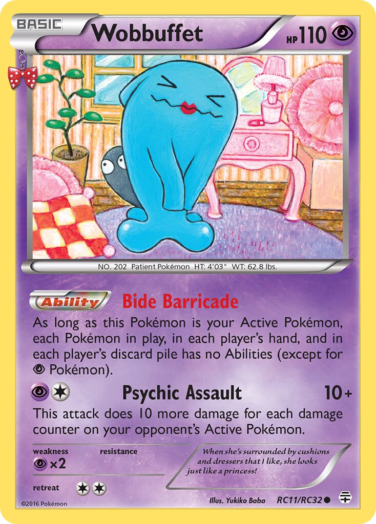 Wobbuffet RC11/RC32 — Generations (English Pokémon TCG card)
