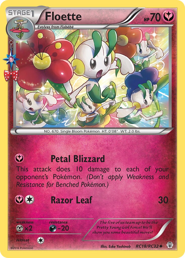 Floette RC18/RC32 — Generations (English Pokémon TCG card)