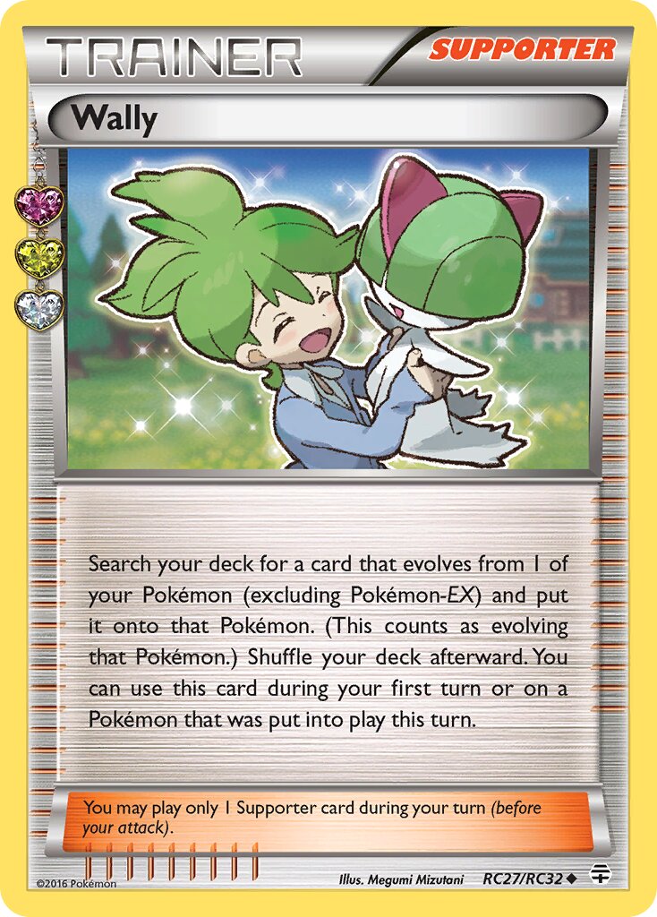 Wally RC27/RC32 — Generations (English Pokémon TCG card)