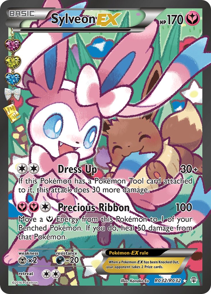 Sylveon-EX RC32/RC32 — Generations (English Pokémon TCG card)