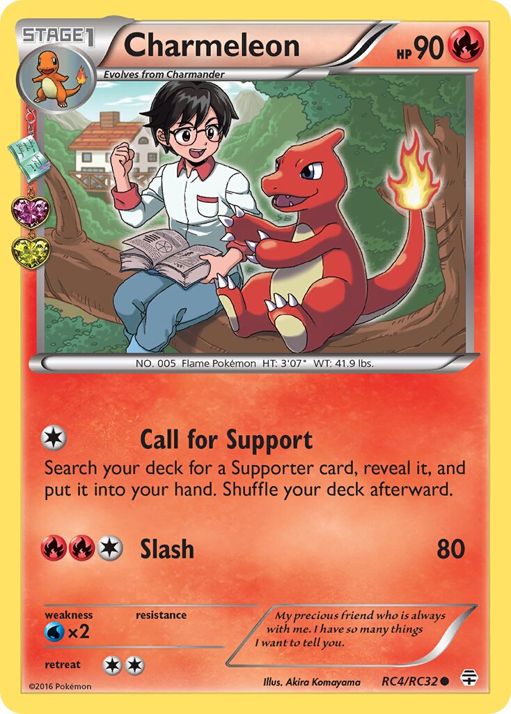 Charmeleon RC4/RC32 — Generations (English Pokémon TCG card)