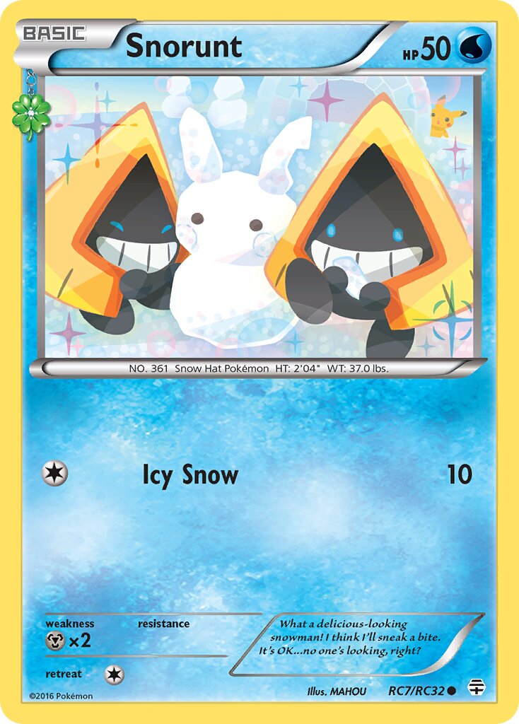 Snorunt RC7/RC32 — Generations (English Pokémon TCG card)