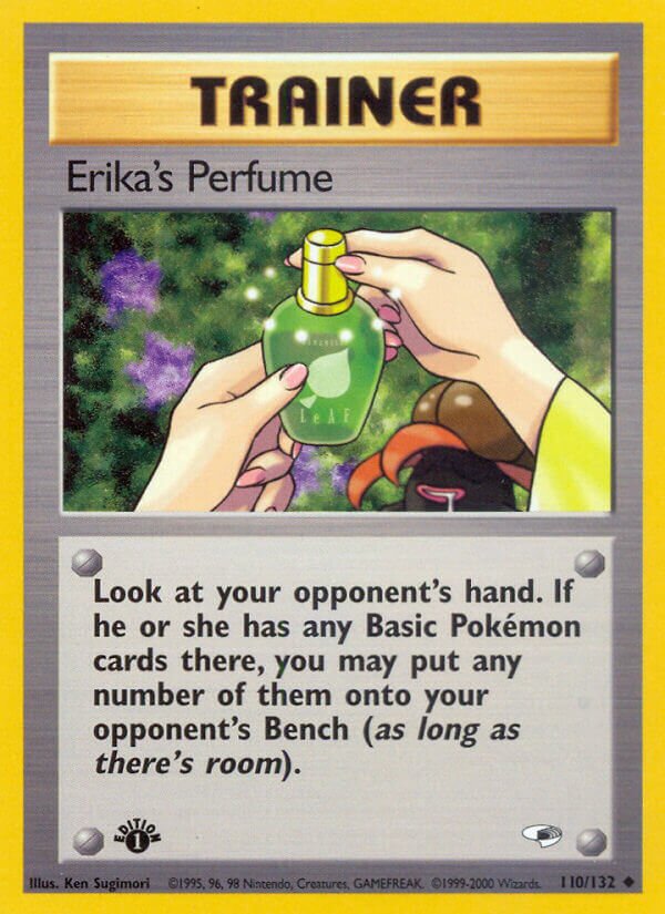 Erika's Perfume 110/132 — Gym Heroes (English Pokémon TCG card)
