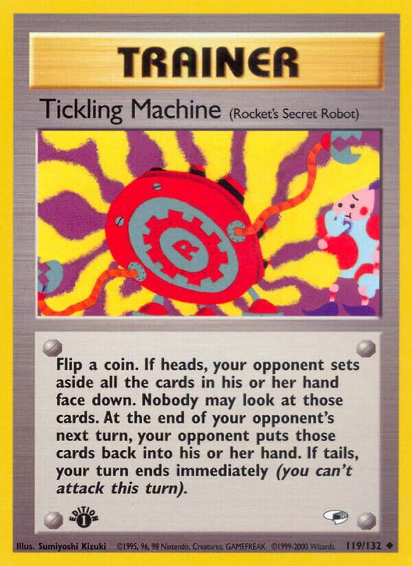 Tickling Machine 119/132 — Gym Heroes (English Pokémon TCG card)