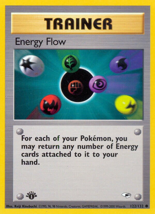 Energy Flow 122/132 — Gym Heroes (English Pokémon TCG card)