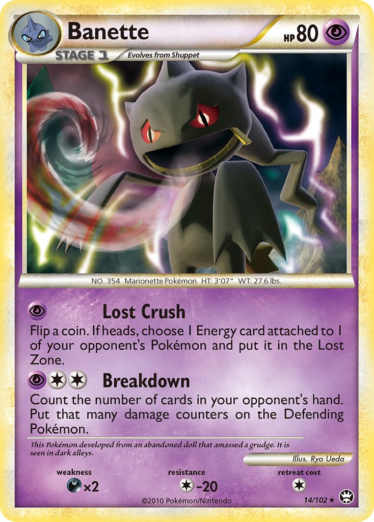 Banette 014/103 — Triumphant (English Pokémon TCG card)