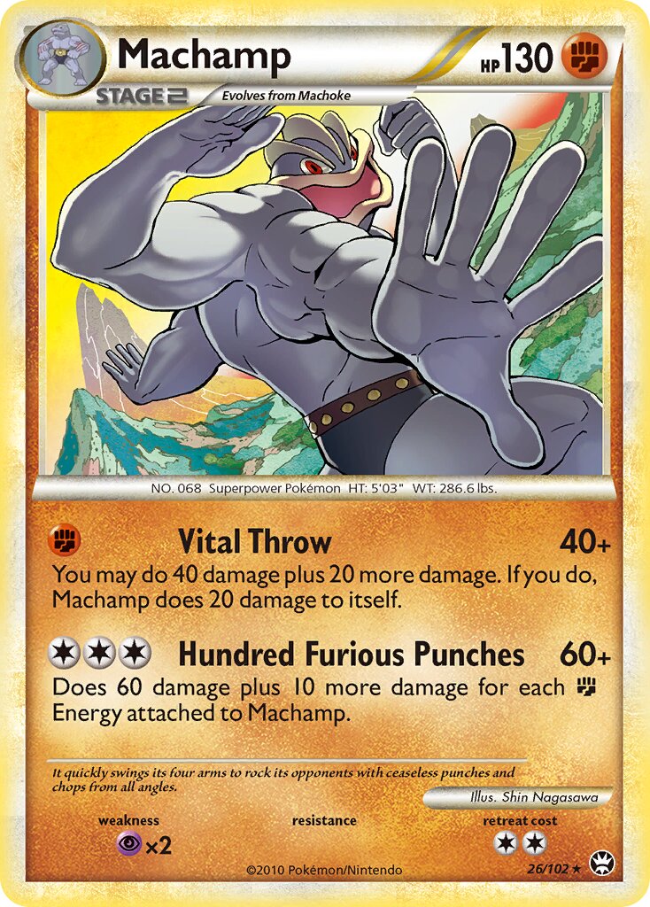 Machamp 026/103 — Triumphant (English Pokémon TCG card)
