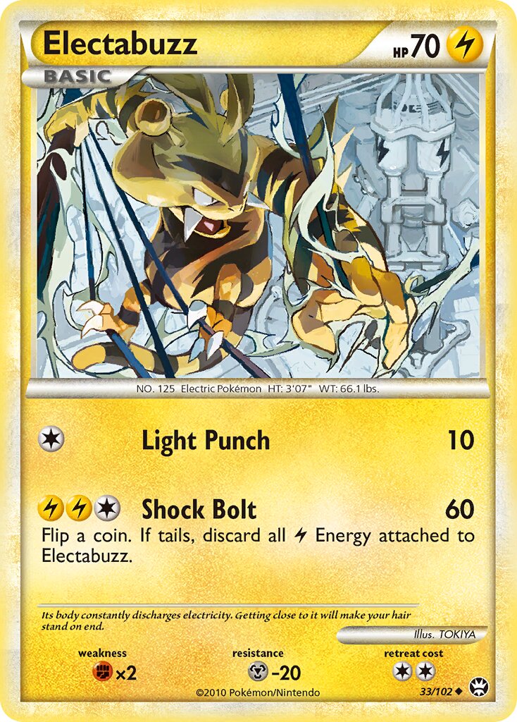 Electabuzz 033/103 — Triumphant (English Pokémon TCG card)