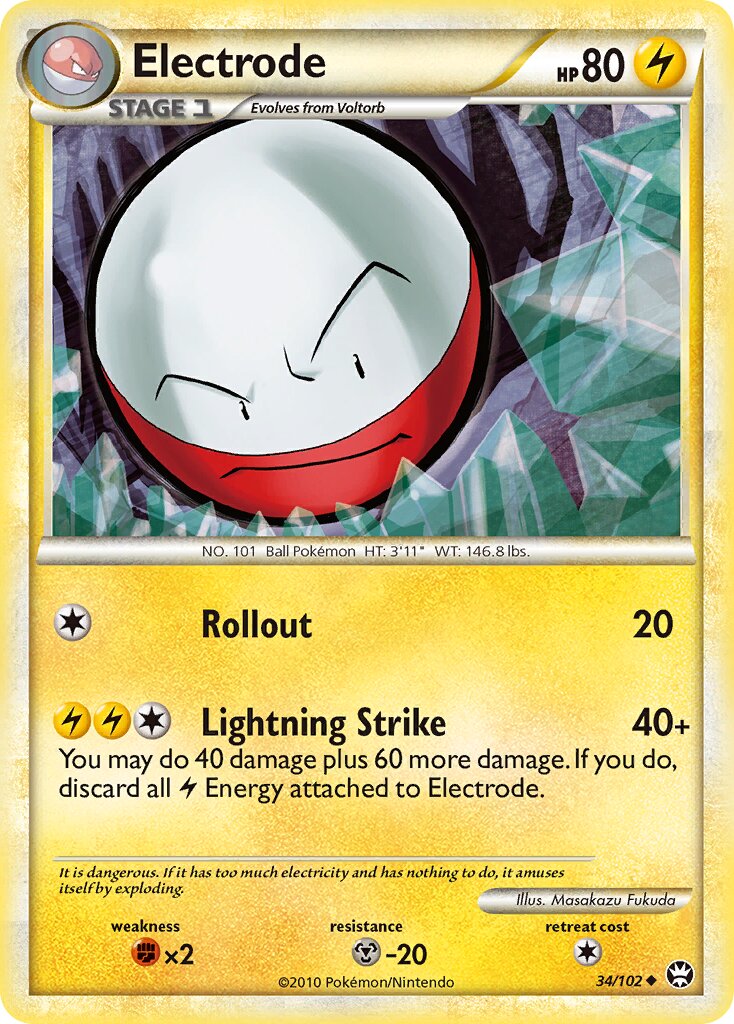 Electrode 034/103 — Triumphant (English Pokémon TCG card)