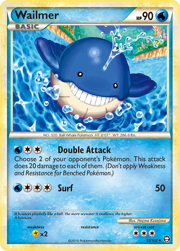 Wailmer 052/103 — Triumphant (English Pokémon TCG card)