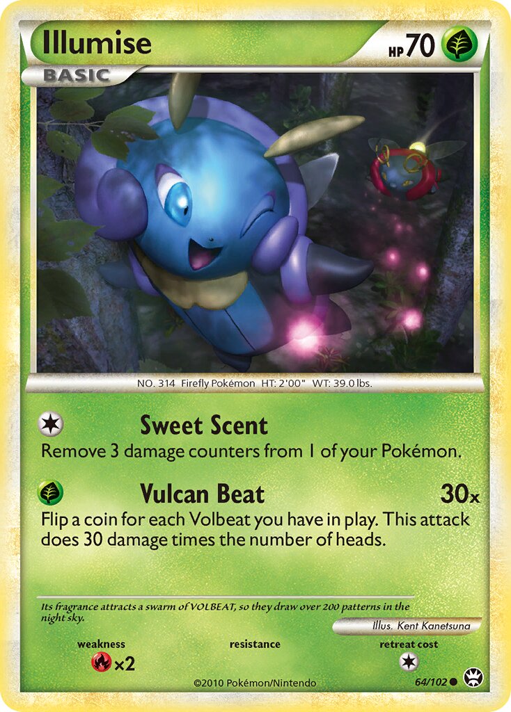 Illumise 064/103 — Triumphant (English Pokémon TCG card)