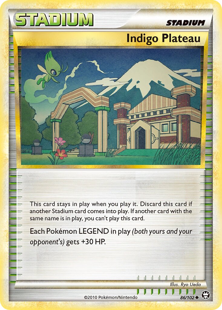 Indigo Plateau 086/103 — Triumphant (English Pokémon TCG card)