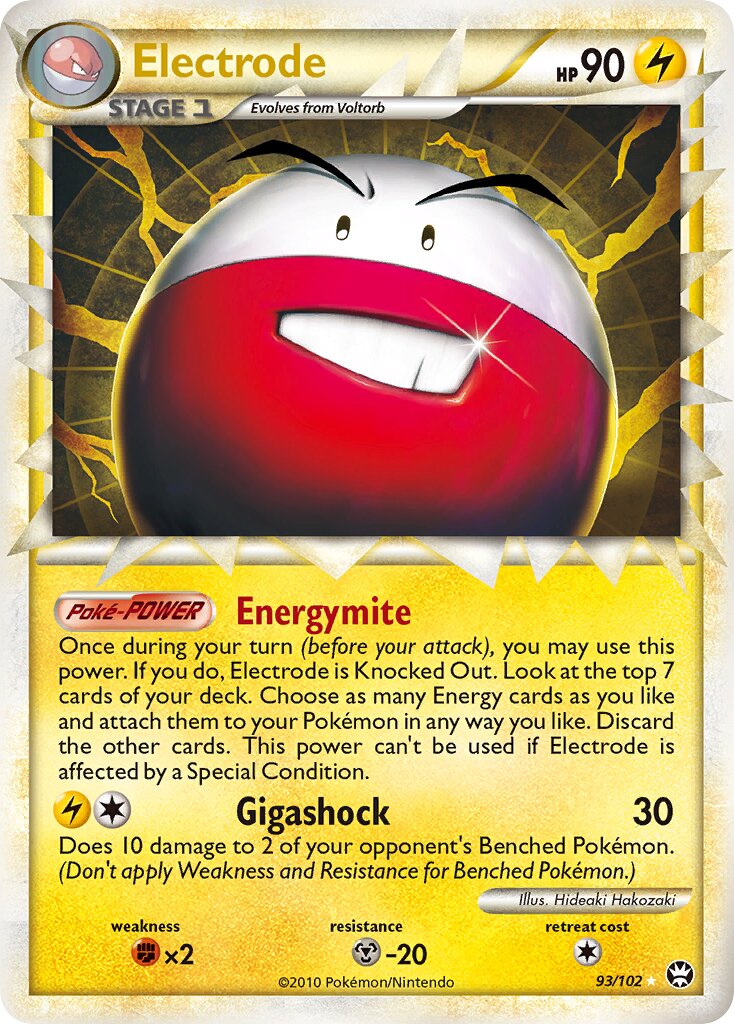 Electrode 093/103 — Triumphant (English Pokémon TCG card)