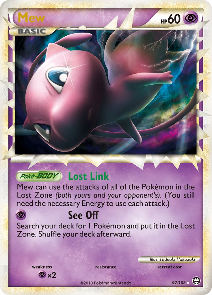 Mew 097/103 — Triumphant (English Pokémon TCG card)