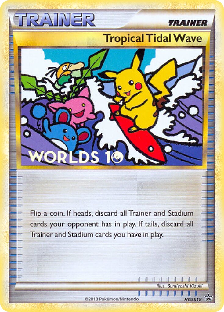 Tropical Tidal Wave 018/16 — HeartGold & SoulSilver Promos (English Pokémon TCG card)