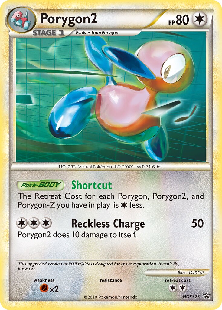 Porygon2 023/16 — HeartGold & SoulSilver Promos (English Pokémon TCG card)