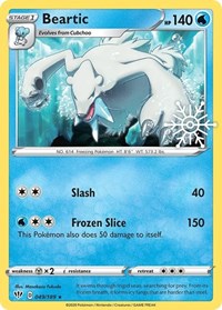 Beartic 049 — Holiday Calendar 2022 (English Pokémon TCG card)