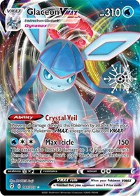 Glaceon VMAX 041 — Holiday Calendar 2023 (English Pokémon TCG card)