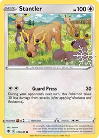 Stantler 125 — Holiday Calendar 2023 (English Pokémon TCG card)